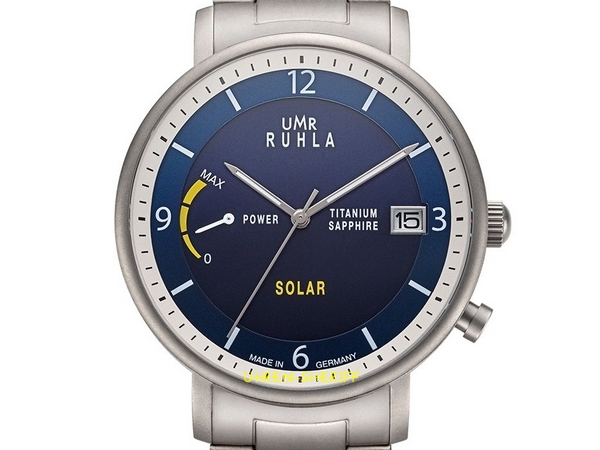 UMR Ruhla Solaruhr 94103M Titan