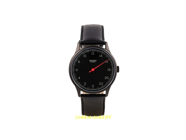 Wundrwatch Silver Caramel Suede Einzeigeruhr